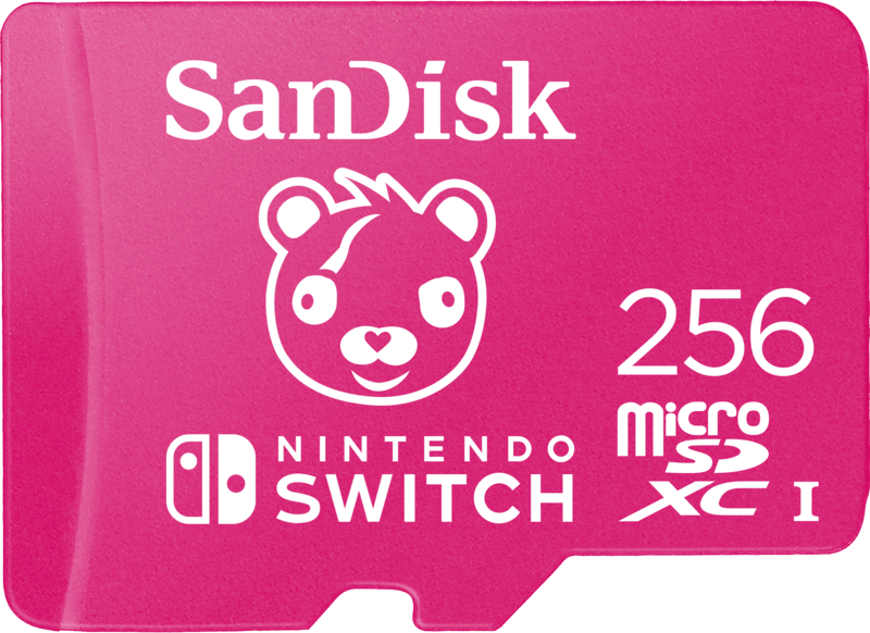 SanDisk MicroSDXC Extreme Gaming 256GB Fortnite (Nintendo licensed)