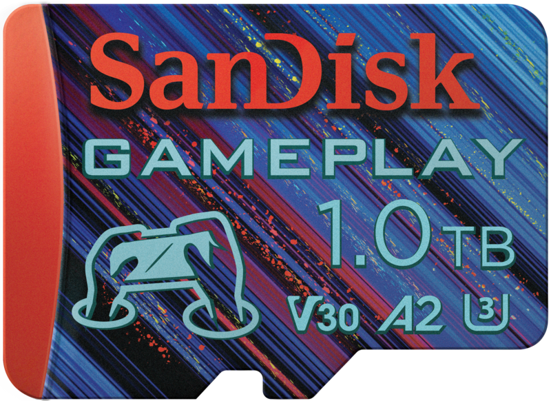 SanDisk microSDXC Gameplay 1TB 190mb/s