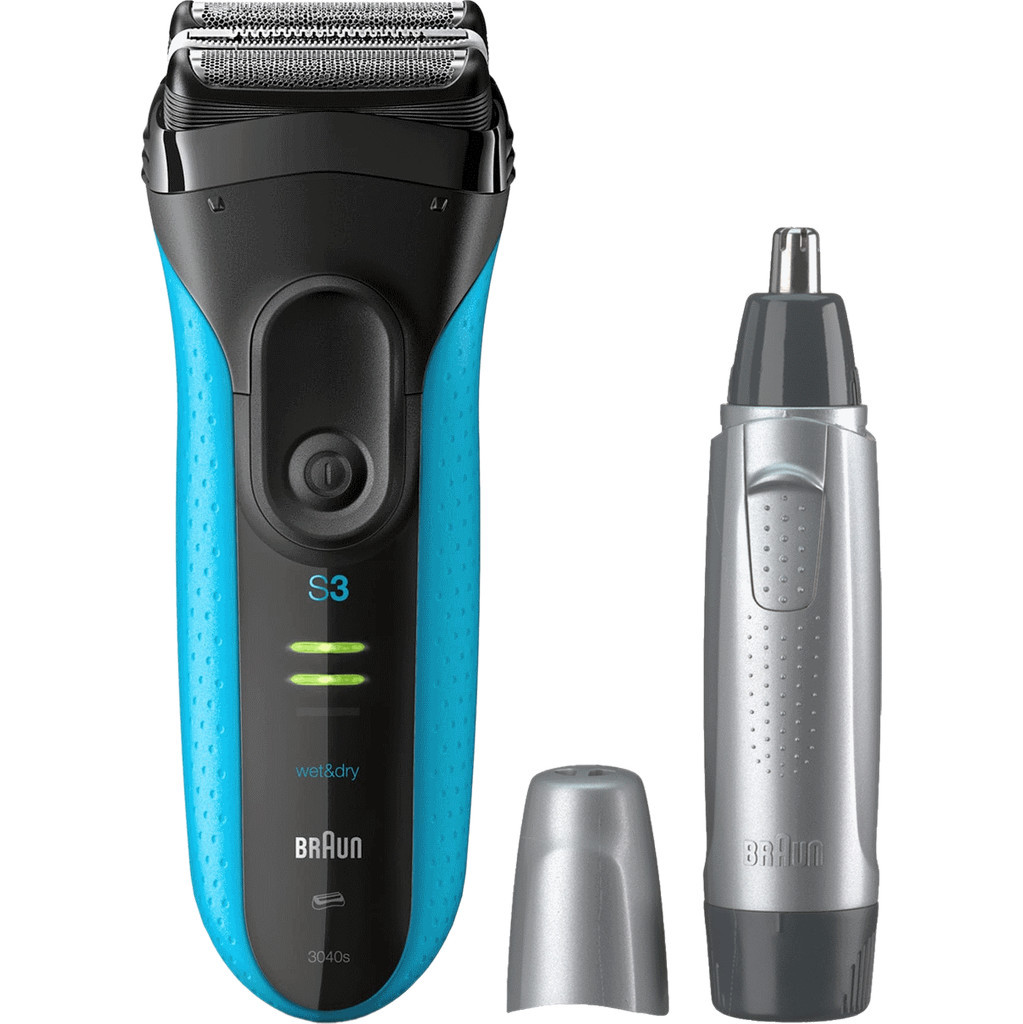 Braun 3040 Wet & Dry + Braun EN10 neustrimmer