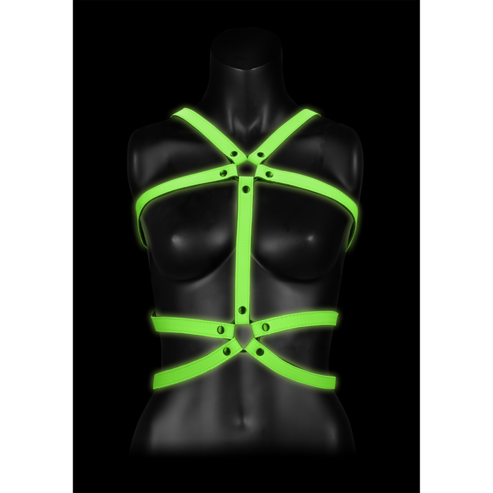 Ouch! by Shots Body Armor - Glow in the Dark - L/XL