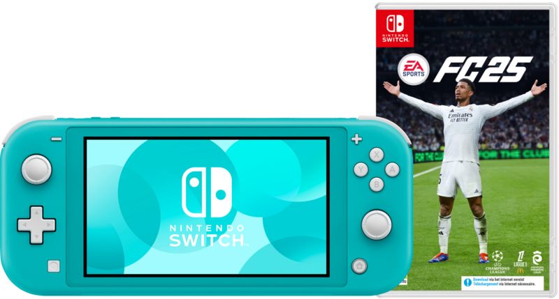 Nintendo Switch Lite Turquoise + EA Sports FC 25