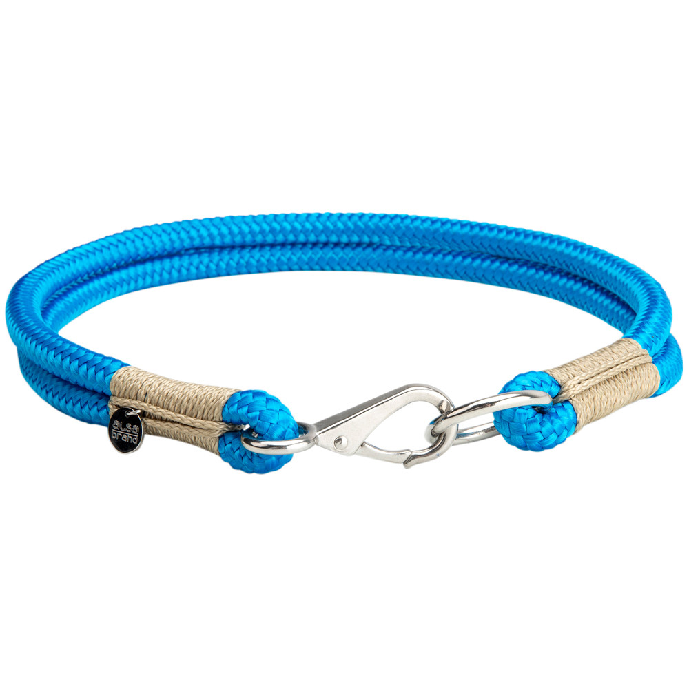 alsa-brand Hondenhalsband Bolle, aqua, Maat: 3