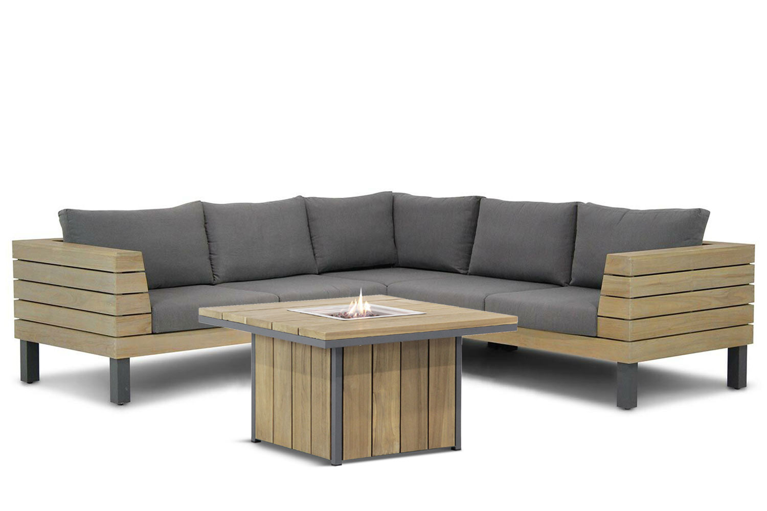 Lifestyle Atlantic/Seaside 90 cm hoek loungeset 4-delig