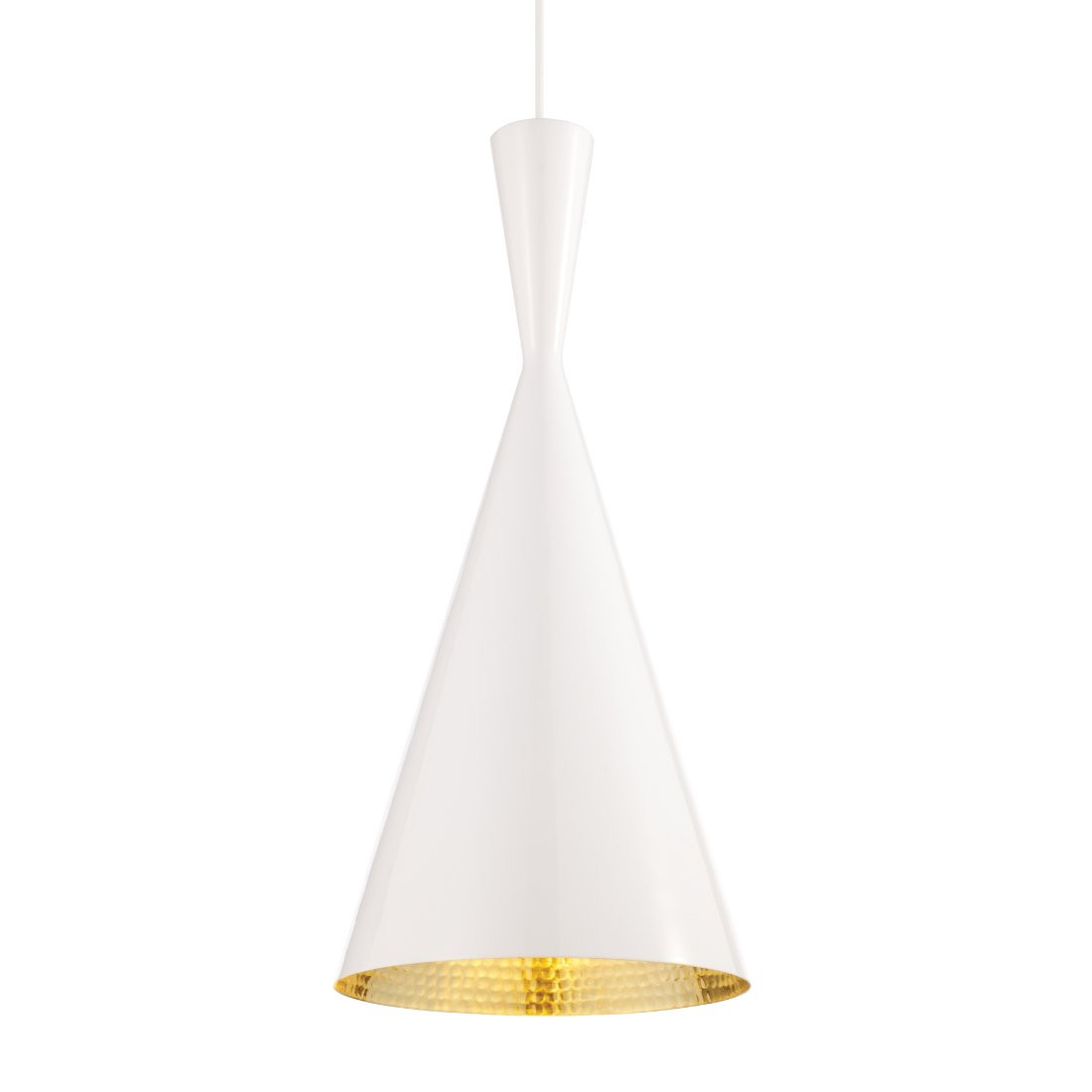 Tom Dixon Beat Light Tall Hanglamp Wit