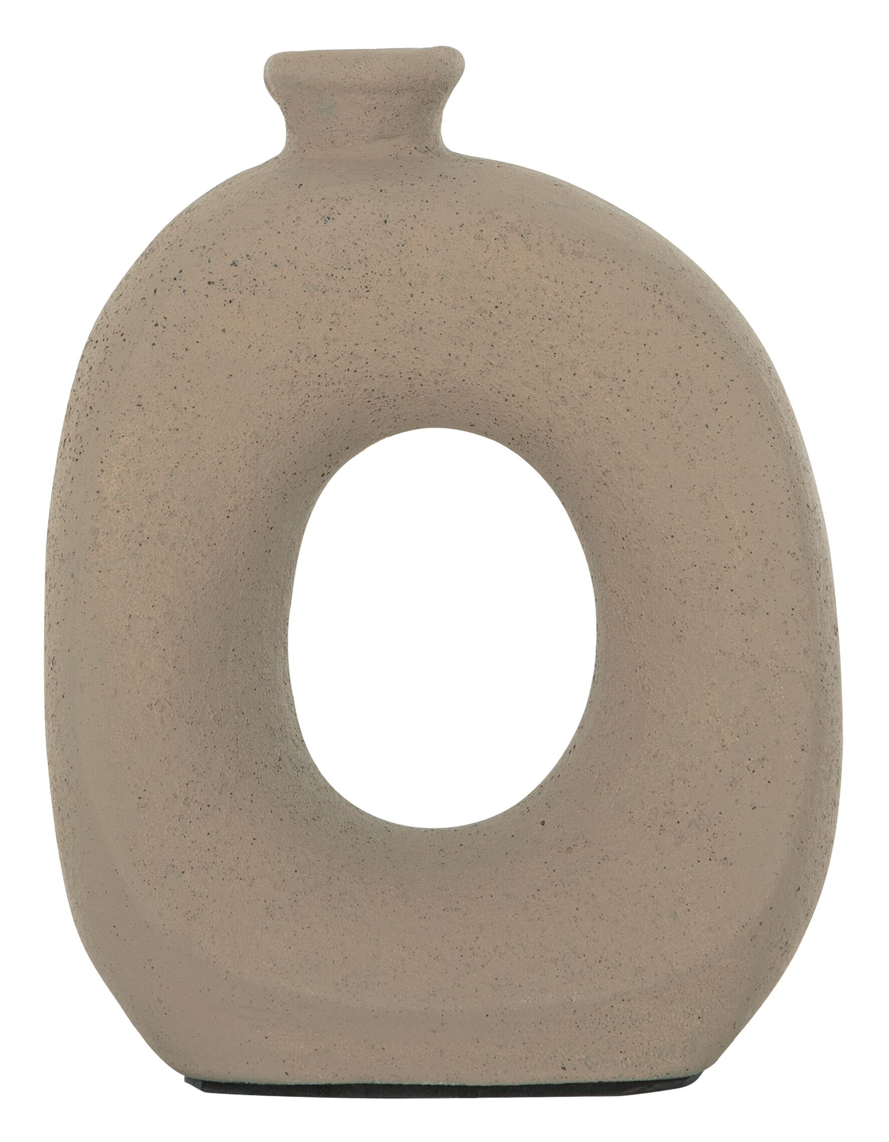 MUST Living Vaas 'Salda' Terracotta, 23cm, kleur Naturel