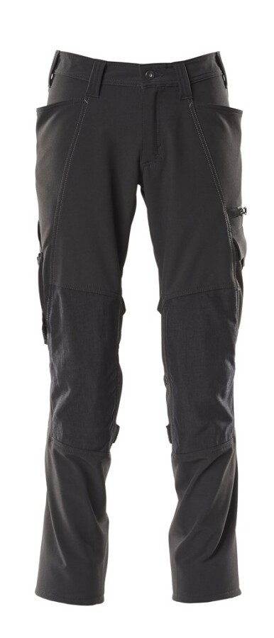 MASCOT werkbroek met kniezak - Accelerate - 18179-511 - zwart - maat 48