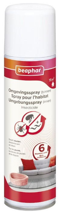 Beaphar Omgevingsspray hond/kat vlo en teek 250 ml