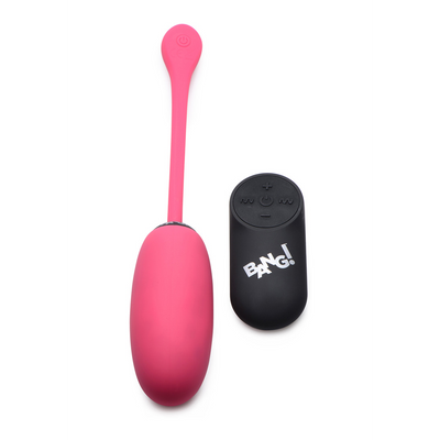 XR Brands Plush Egg and Remote Control with 28 Speeds