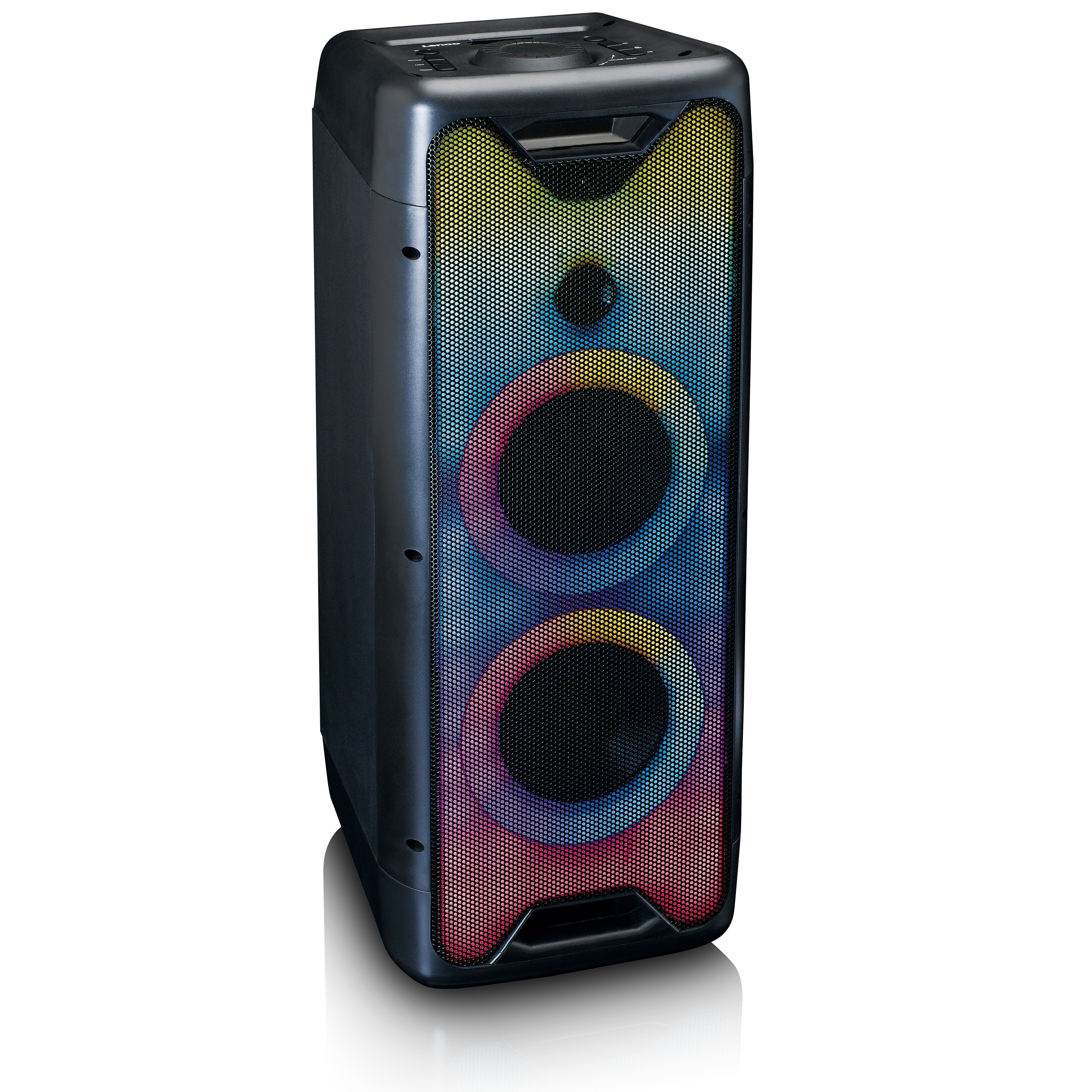 Lenco PA-200 Bluetooth speaker Zwart