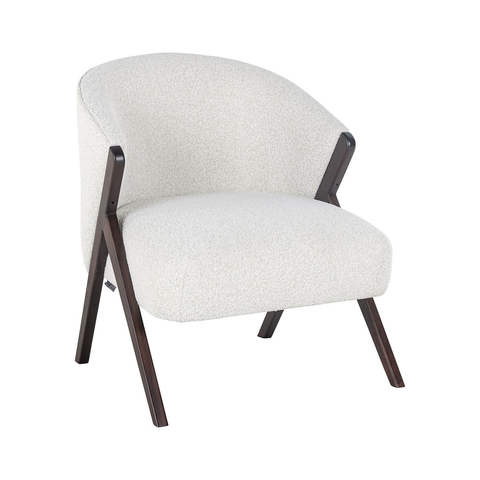 Richmond Fauteuil Mia Bouclé - Wit