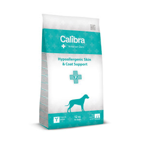 Calibra Veterinary Diets Hypoallergenic Skin & Coat Support hondenvoer 2 x 12 kg