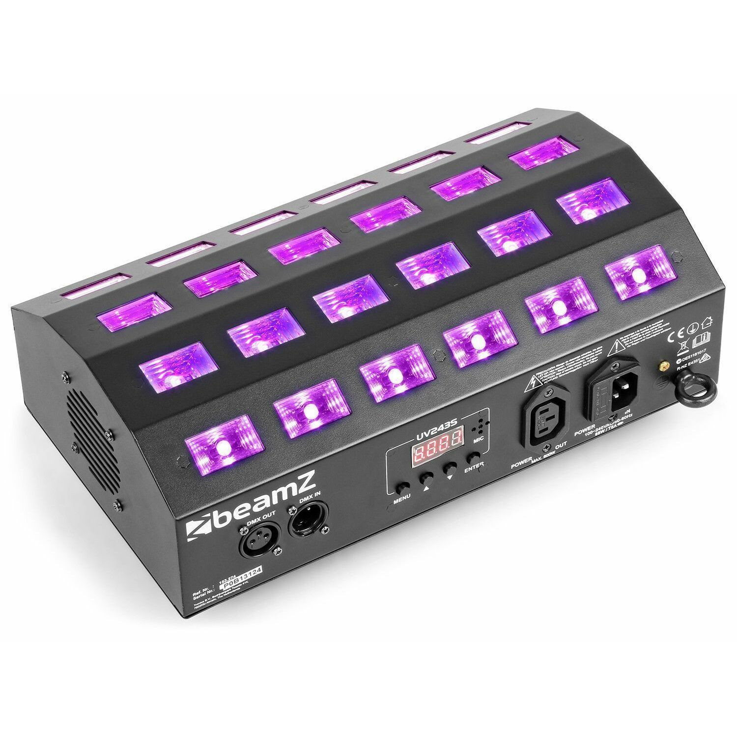 BeamZ BUV463 LED Blacklight met stroboscoop functie