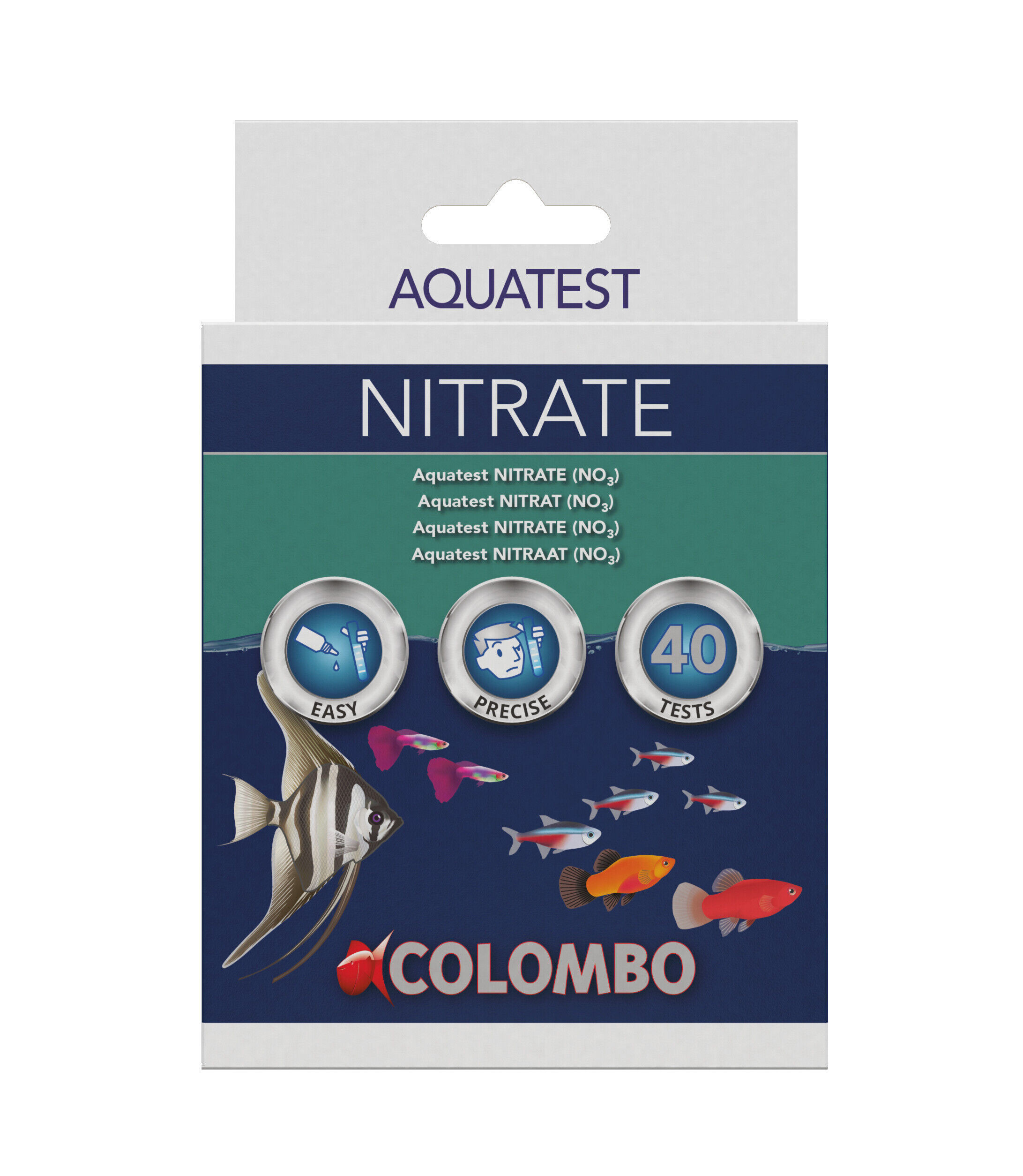 Colombo Aqua Nitrate Test Kit - Precisie Nitraatmeting voor Aquaria en Vijvers