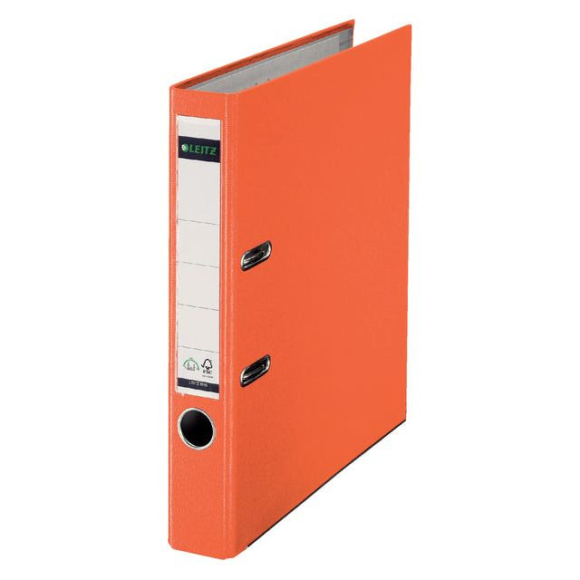 Ordner Leitz A4 50mm PP oranje | 1 stuk