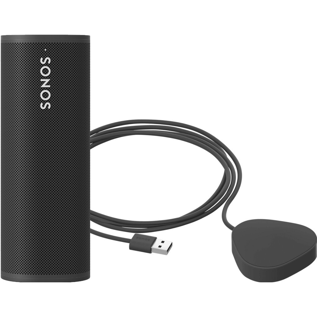 Sonos Roam zwart + wireless charger