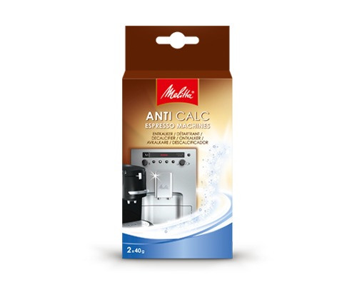 Melitta ontkalker poeder 2x40g Koffie accessoire