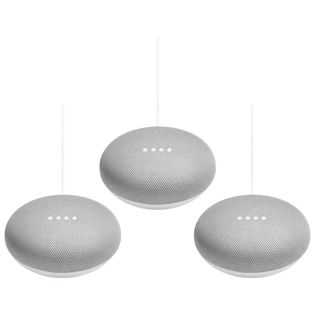 Google Nest Mini Wit 3-Pack