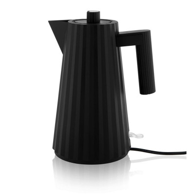 Alessi Plissé Waterkoker 1,7 l zwart