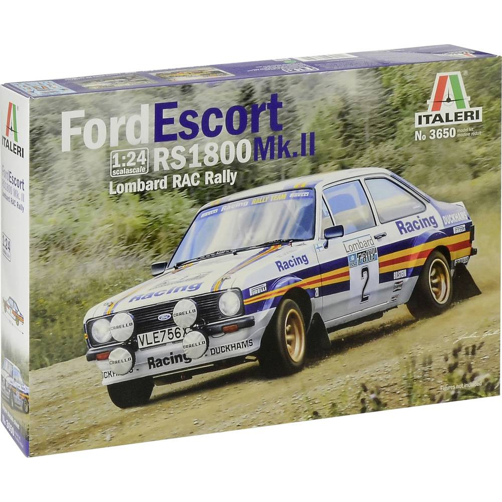 Italeri 3650 Ford Escort RS 1800 MK.II Lombard Auto (bouwpakket) 1:24