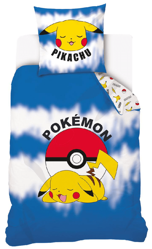 Pokémon Dekbedovertrek Sleepy Pika 140 x 200 cm