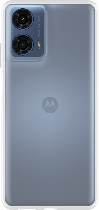 Just in Case Soft Design Moto G04/G04S/G24/G24 Power Back Cover Transparant