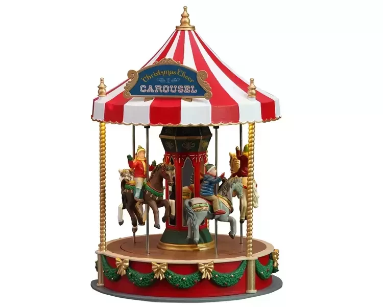 Christmas cheer carousel. b/o