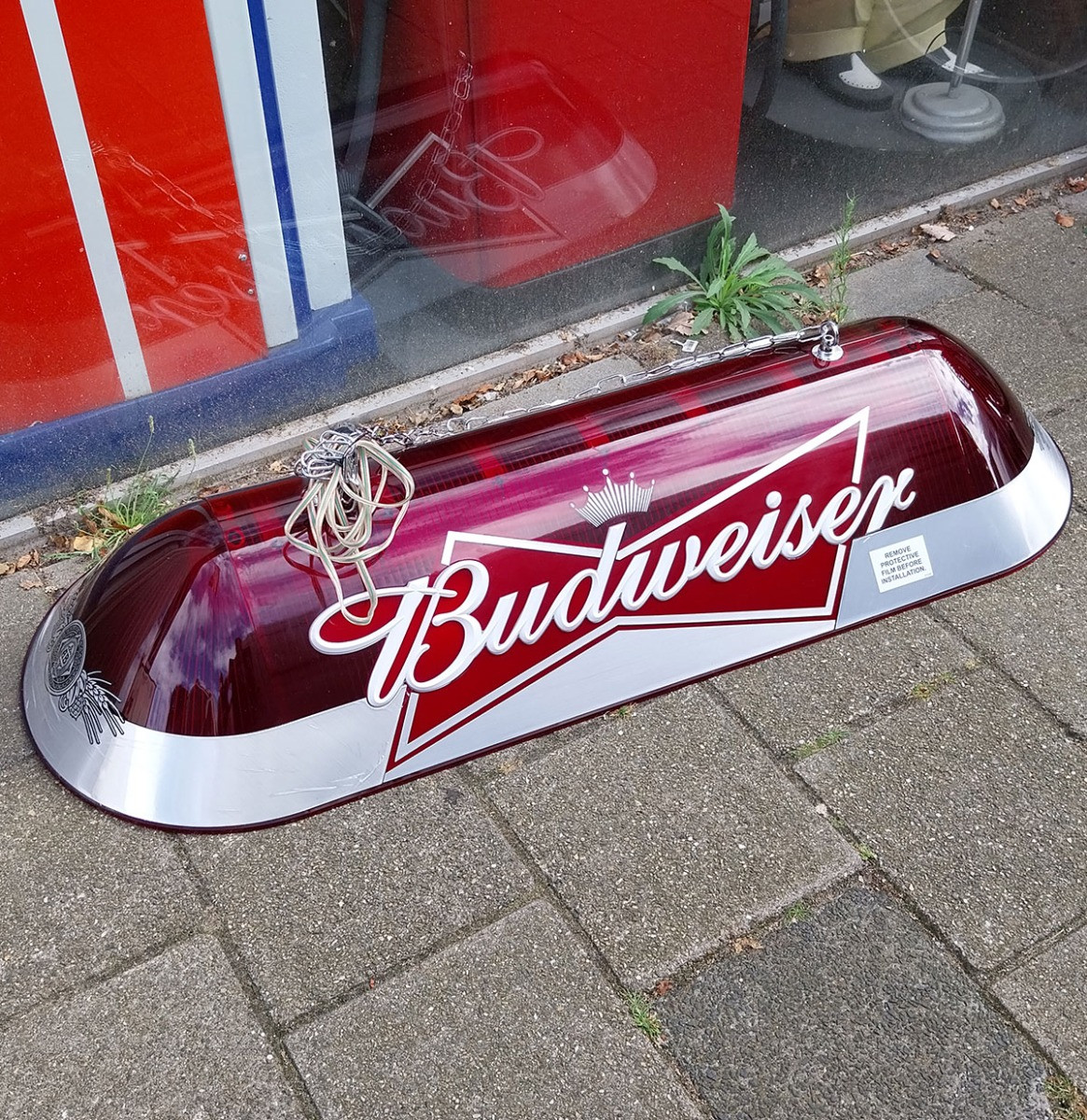 Budweiser Biljart Tafel Lamp - Origineel