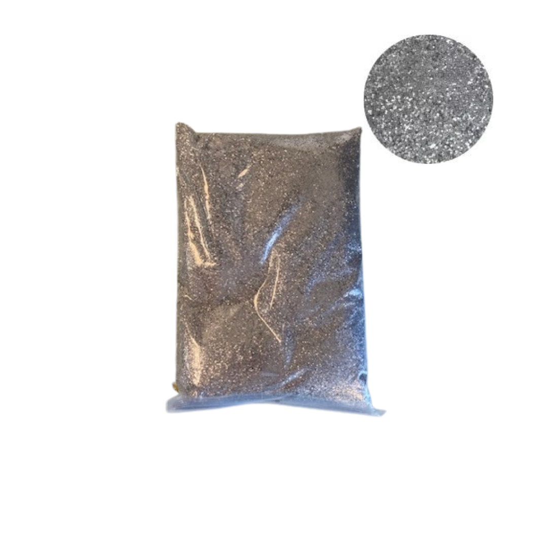 Glitter Effect - Zilver 50 gram