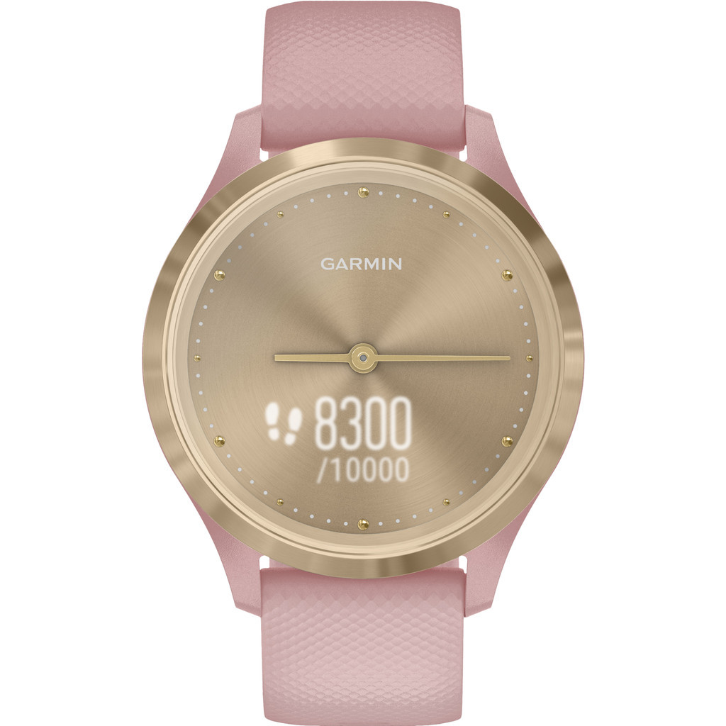 Garmin Vivomove 3S  Sport - Goud/Roze - 39 mm