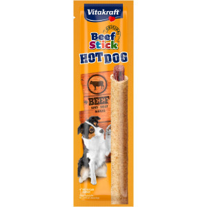 Vitakraft Beefstick Hot Dog met rund hondensnack 3 verpakkingen