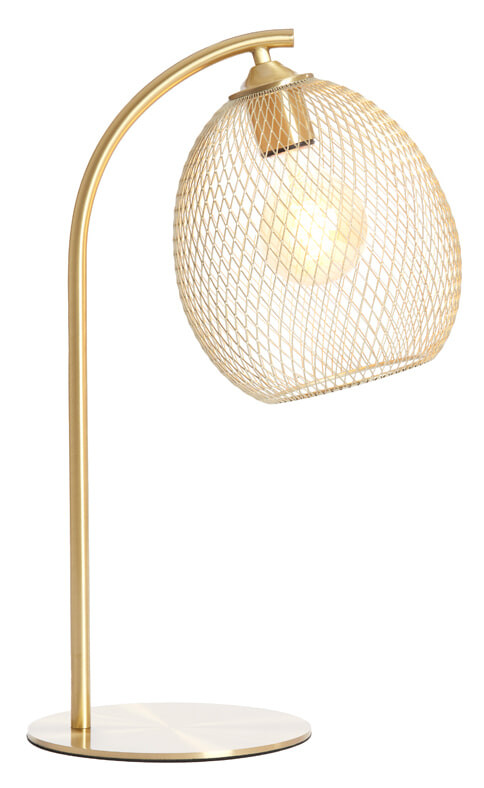 Light & Living Tafellamp Moroc 50cm hoog - Goud