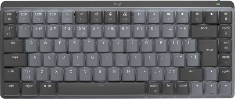 Logitech MX Mechanical Mini Draadloos Toetsenbord Metaal