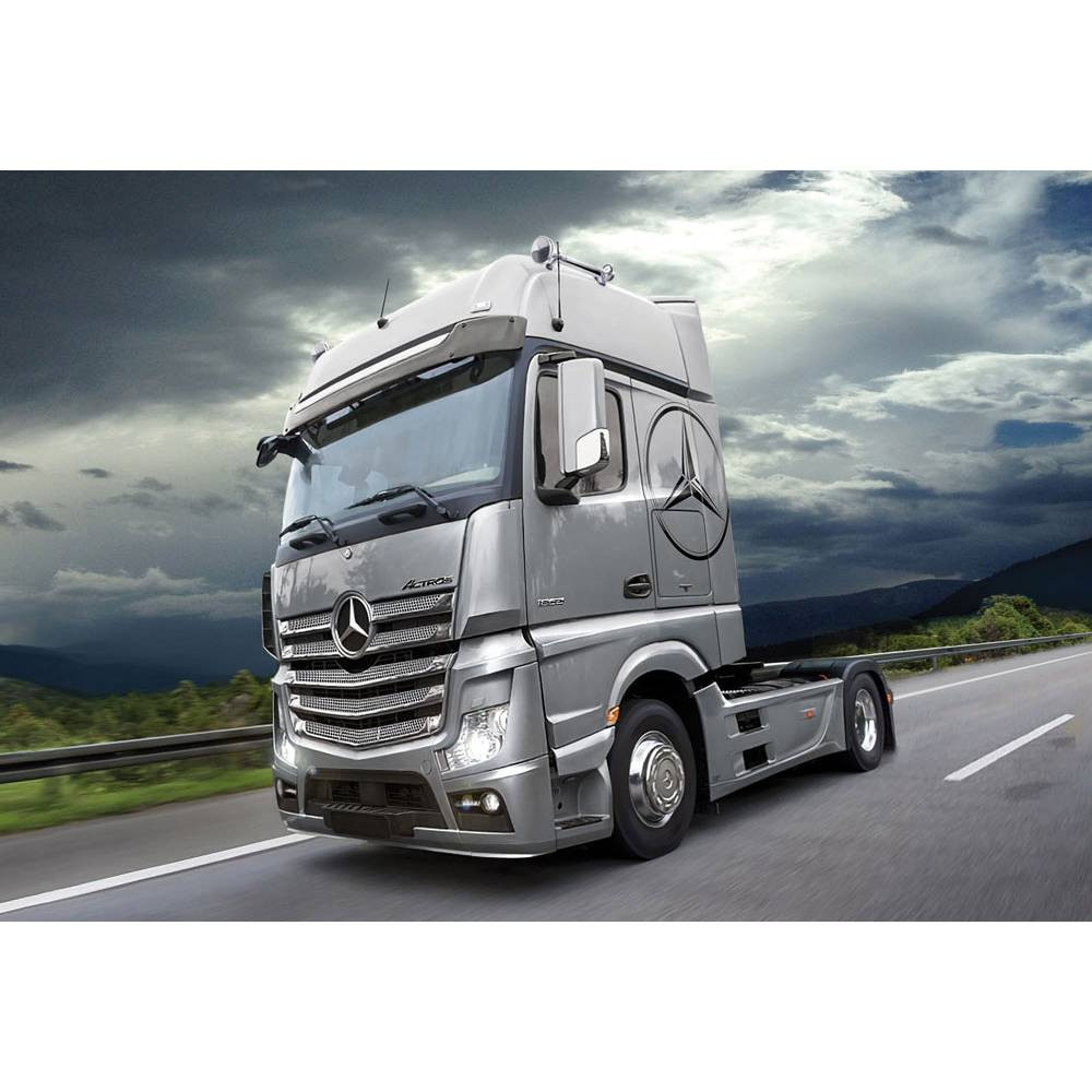 Italeri 510003905 Mercedes Benz Actros MP4 Gigaspace Vrachtwagen (bouwpakket) 1:24