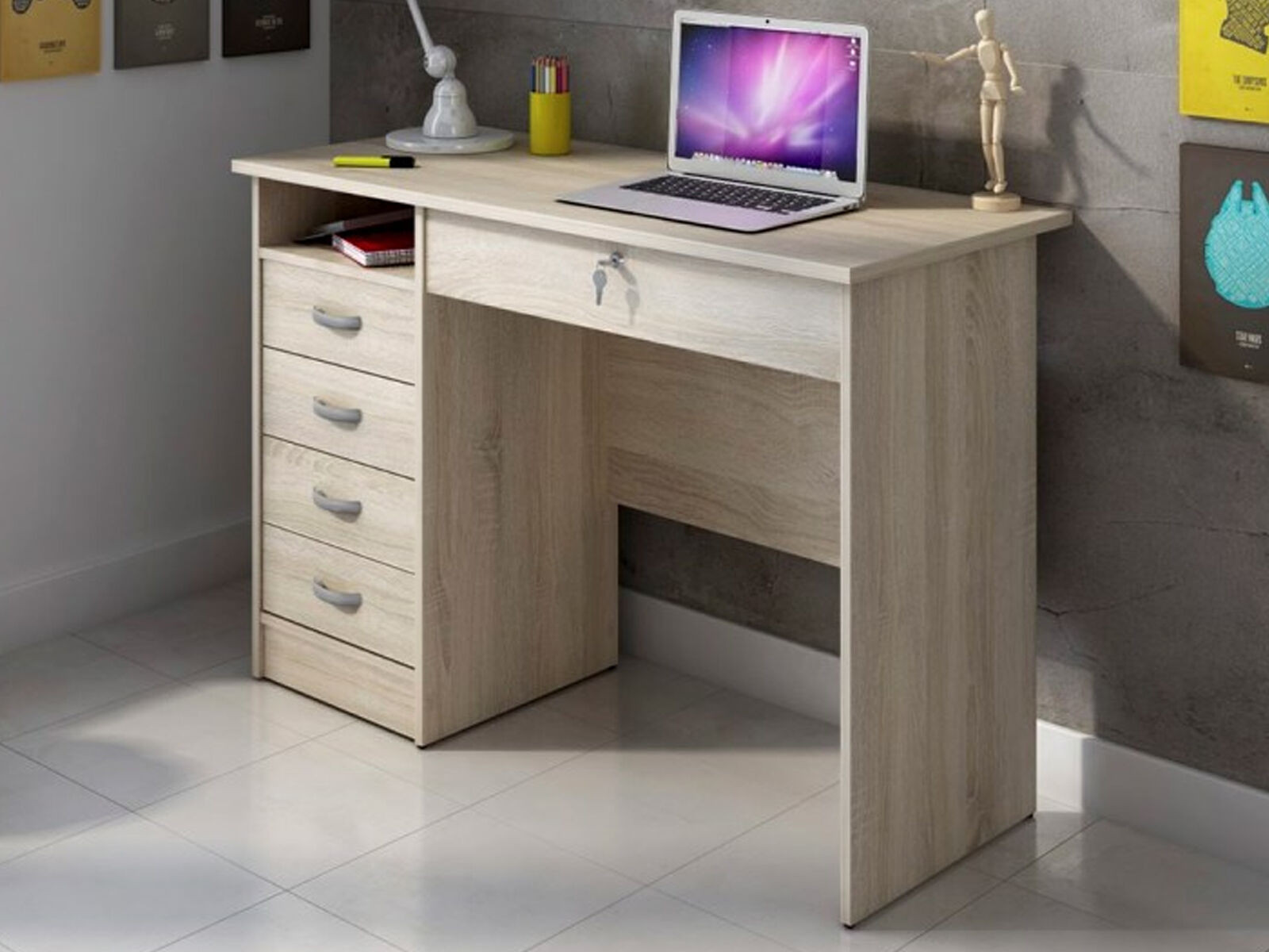 Bureau FAUNA 5 lades eik