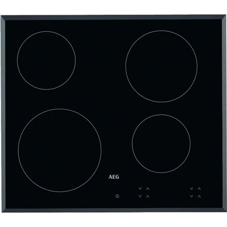 AEG HK624000FB 3000 Serie Keramische Inouw Kookplaat - 60 cm