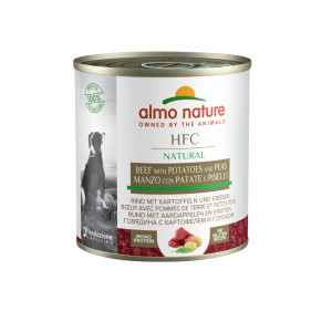 Almo Nature HFC Natural rund met aardappel en erwten natvoer hond (290 g) 12 x 290 g