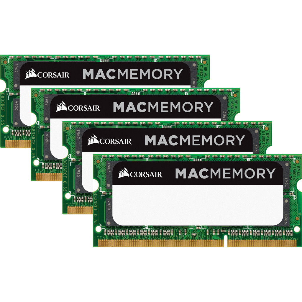 Corsair Apple Mac 16GB DDR3L SODIMM 1600 MHz Duo Pack (4x8GB