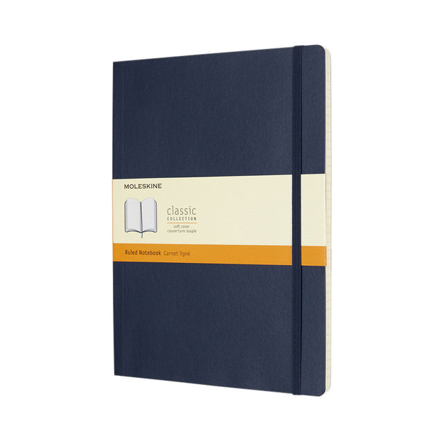 Notitieboek moleskine xl 190x250 ln sc sapp bl