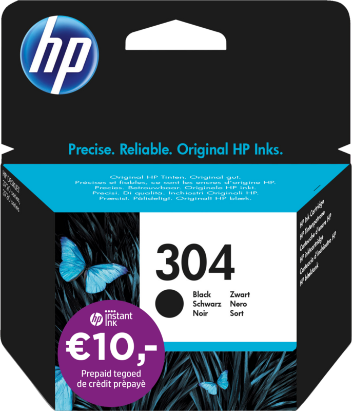 HP 304 Cartridge Zwart (N9K06AE)