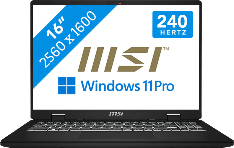 MSI CreatorPro M16 HX C14VJG-481NL QWERTY