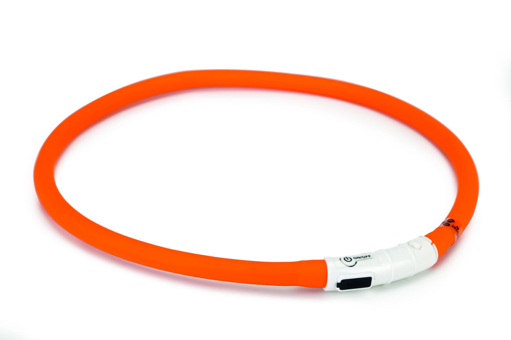 Safety Gear Halsband+USB Dogini Oranje 70 cm