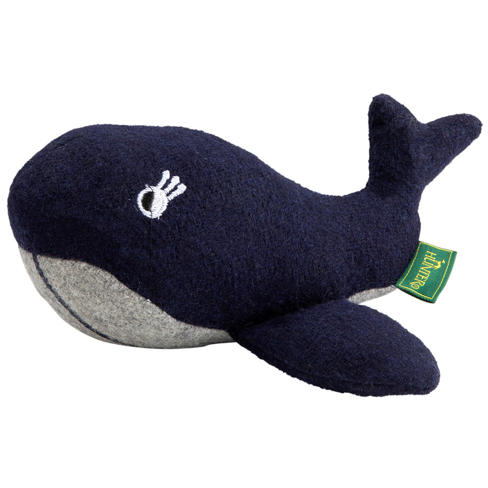 HUNTER Honden knuffel Eiby Walvis, blauw-grijs