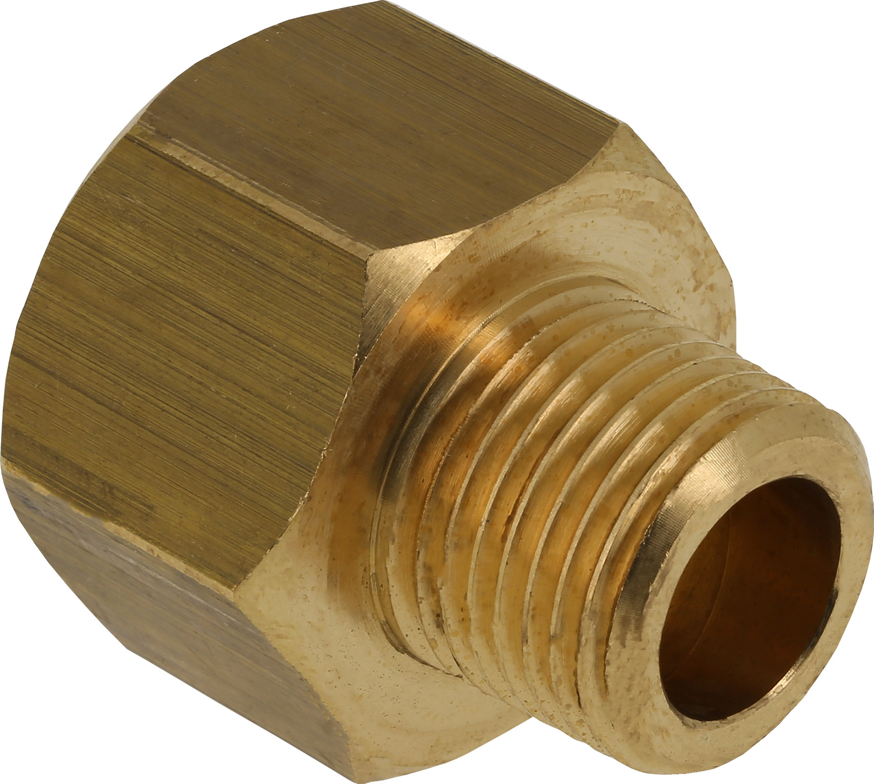 Bonfix Conische draadfitting Neusstuk 1/2 x 3/8 - lange interne gasdraad x conische buitendraad