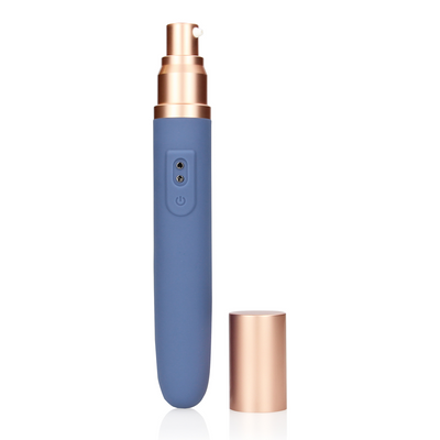 Loveline by Shots Reis vibrator met glijmiddel compartiment en pomp