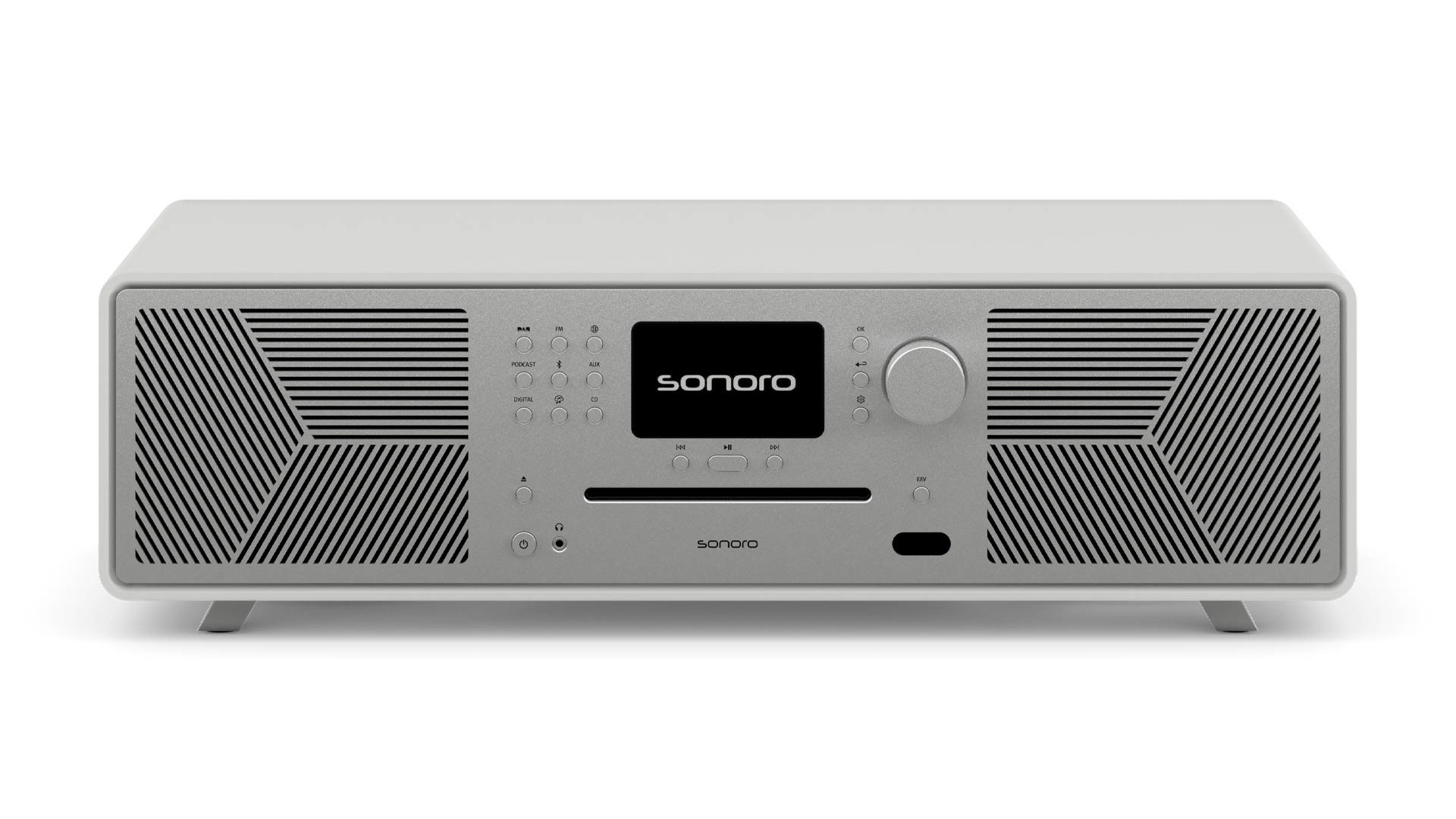 Sonoro MEISTERSTÜCK GEN2 Hybride radio Wit