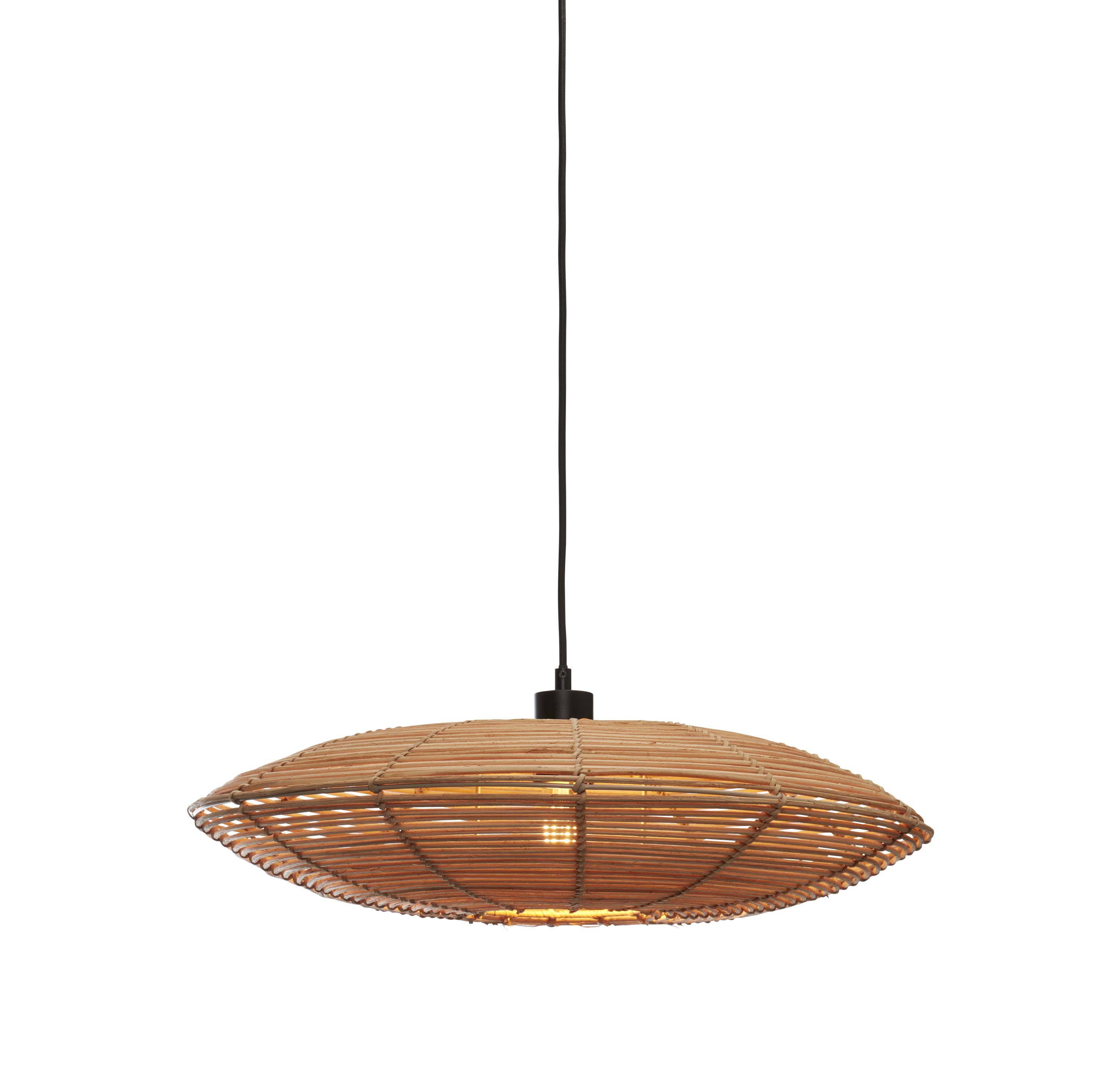 GOOD&MOJO Hanglamp 'Tanami' Rotan, 55cm, kleur Naturel