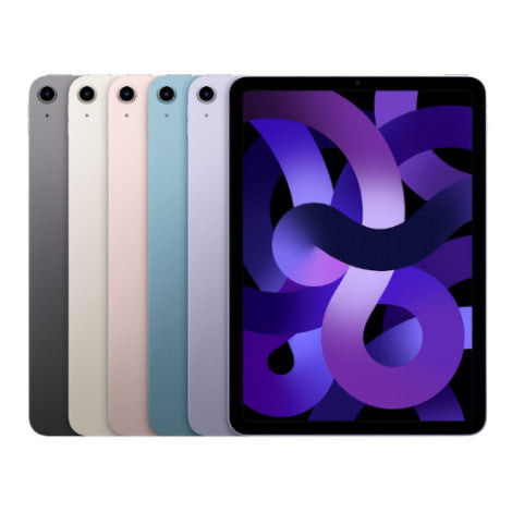 Refurbished iPad Air 5 5G 256 GB Sterrenlicht Als nieuw