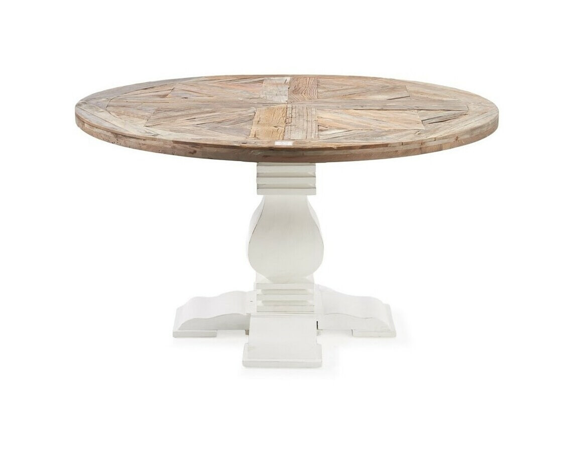 Rivièra Maison Ronde Eettafel Crossroads - Hout,Wit