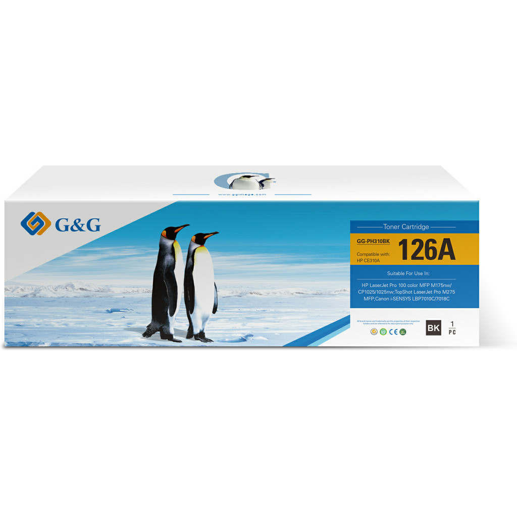 G&G 126A Toner Zwart