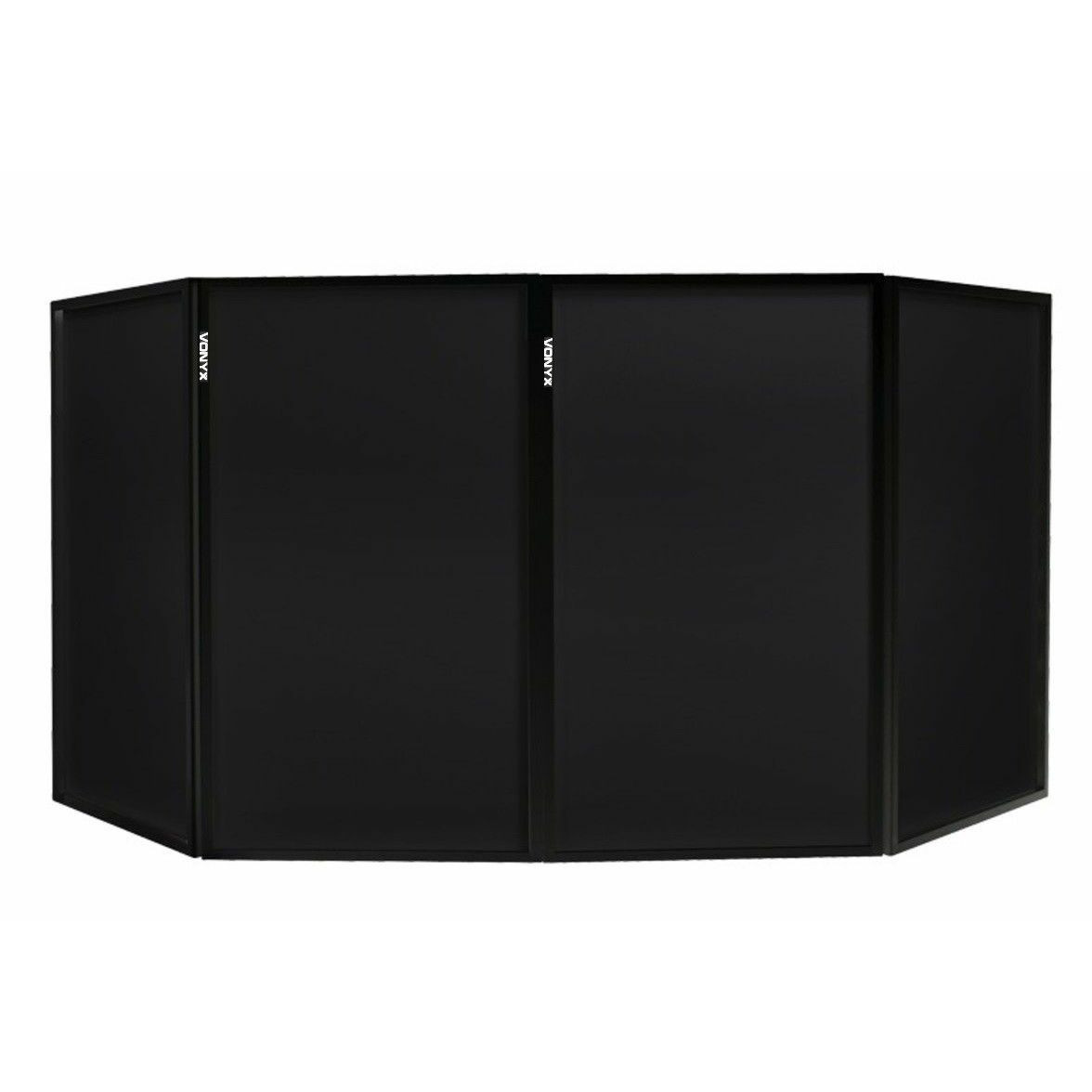 Vonyx Lycra doekenset voor Vonyx DB2 / DB2B DJ Booths - Zwart